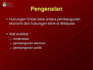 Ekonomi Dan Politik: Hubungan Timbal Balik Dalam Pembangunan Nasional