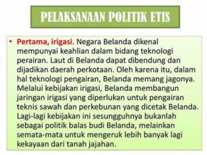 Politik Etis Diusulkan Oleh