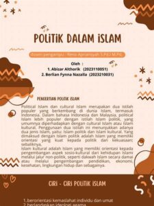 3 Pandangan Politik Dalam Islam Yang Harus Kamu Ketahui