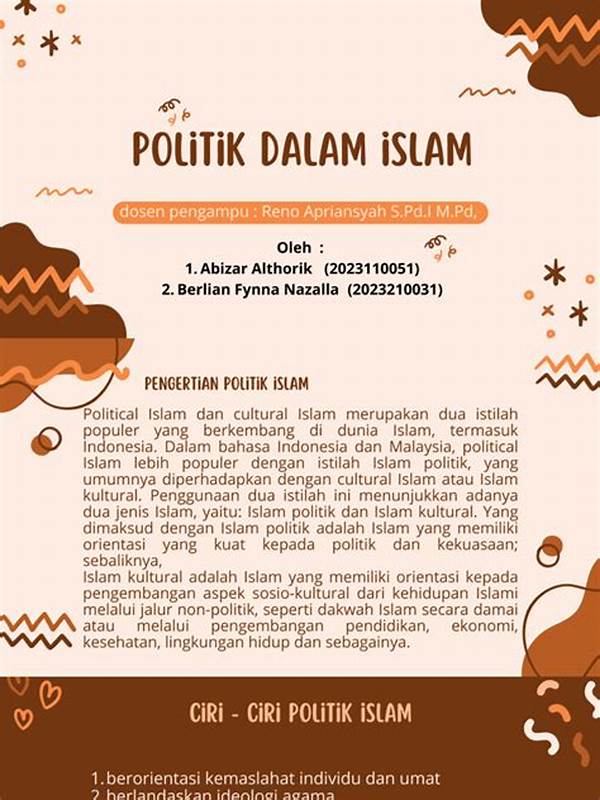 3 Pandangan Politik Dalam Islam Yang Harus Kamu Ketahui