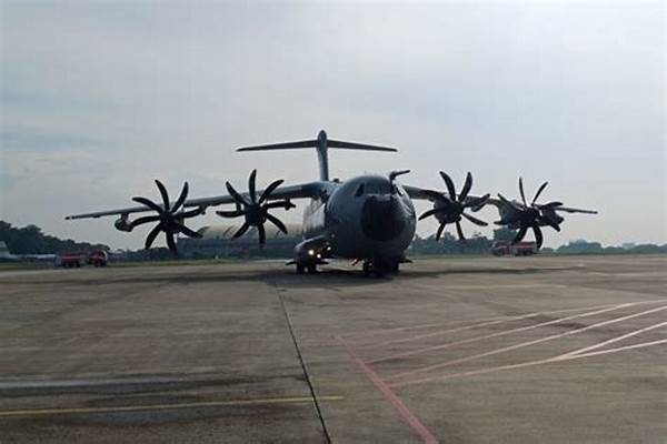 Airbus A400m Mendarat Di Halim: Sinyal Modernisasi Militer Indonesia Disorot Dunia!