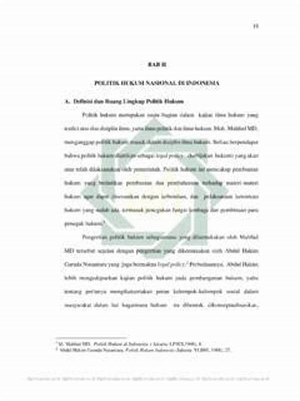Hukum Politik: Definisi, Cakupan, Dan Penerapannya Di Indonesia